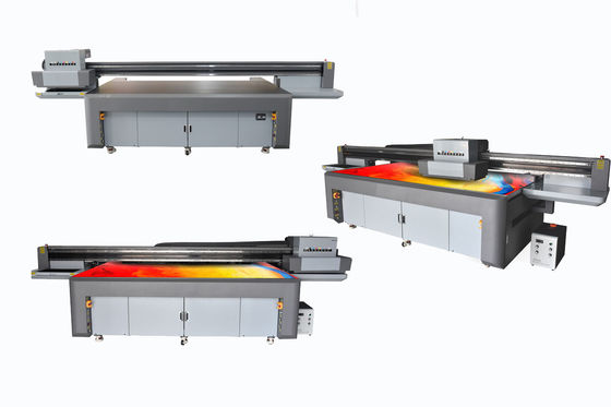 الطابعة التجارية ذات الشكل الكبير الطابعة UV Piezo Inkjet المخصصة