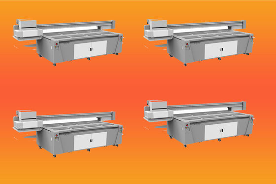 طابعة UV المدمجة أسطوانة سرير مسطح طابعة UV قماشية أسطوانية