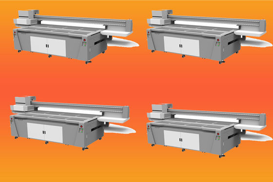 طابعة فوق البنفسجية قوية لطباعة الصور إمدادات الطاقة 50Hz/60Hz و 4130 X 2000 X 1300mm
