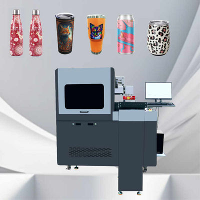 آلة الطباعة متعددة الألوان 1812mm Cylindojet UV Printer مع رأس الطباعة Ricoh G5I