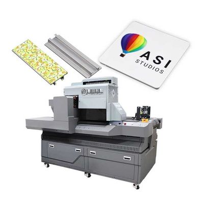 طابعة UV ذات مرور واحد سريع مع فوهة Ricoh Gen 5 ومصدر الطاقة AC 220V / 50Hz / 60HZ