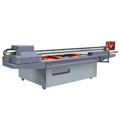 طابعة رذاذ الحبر طابعة ذات شكل كبير مع مصباح UV LED 4130 X 2000 X 1300mm مقاس المعدات