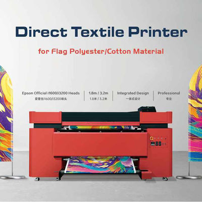 طابعة العلم المتقدمة MainTop Rip Software ورأس الطباعة Epson I3200-A1 مع حجم حبر 3L