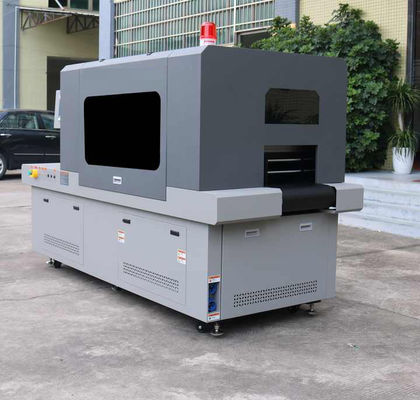 برنامج الطباعة الطابعة فوق البنفسجية ذات مرور واحد مع إمدادات الطاقة AC 220V / 50Hz / 60HZ و 0-50cm الطباعة متوسط العرض