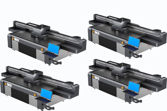 طابعة UV تمرير واحد مزودة بمصدر طاقة 220 فولت/50 هرتز/60 هرتز مع رأس طباعة Ricoh Gen 5i وسعة حبر 5 لتر